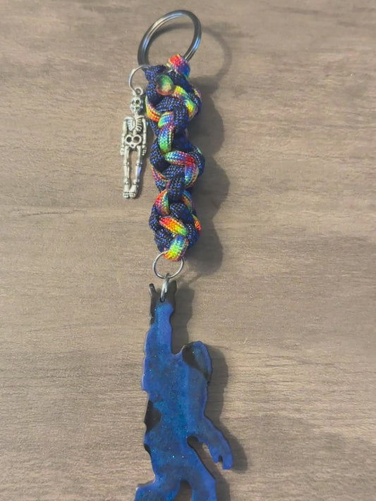 Bigfoot key chain